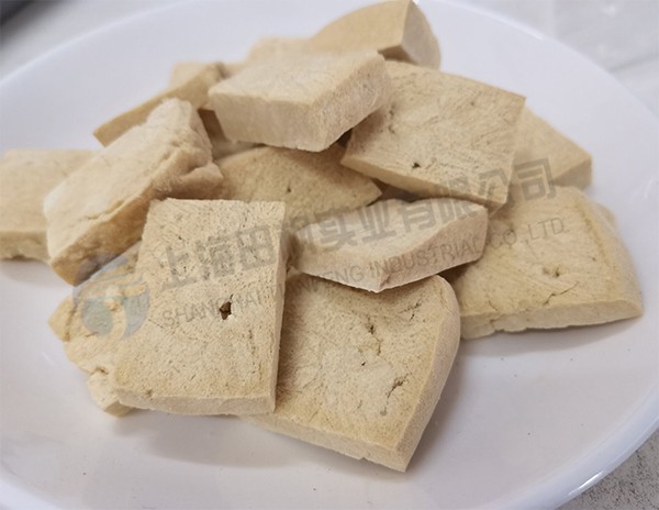 豆腐凍干，食品真空冷凍干燥機(jī)應(yīng)用豆腐凍干案例