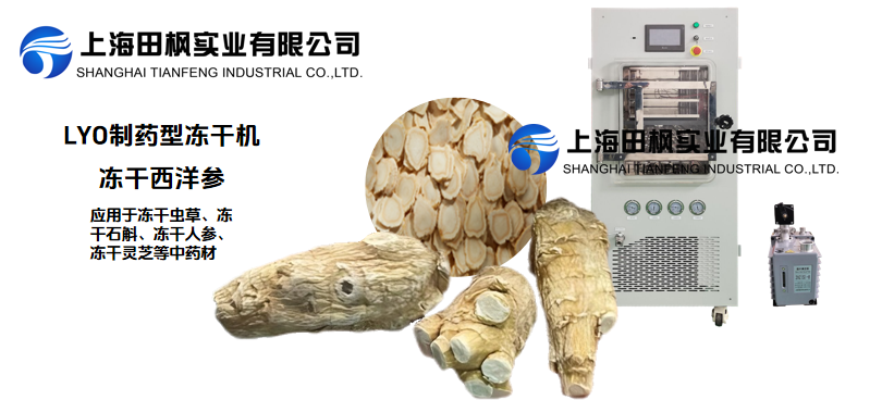 冷凍干燥機(jī)制作凍干西洋參的優(yōu)勢